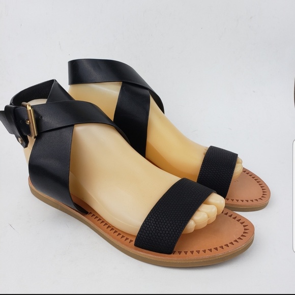 Dolce Vita Shoes - Dolce Vita Black Ankle Strap Sandals Size 6 1/2